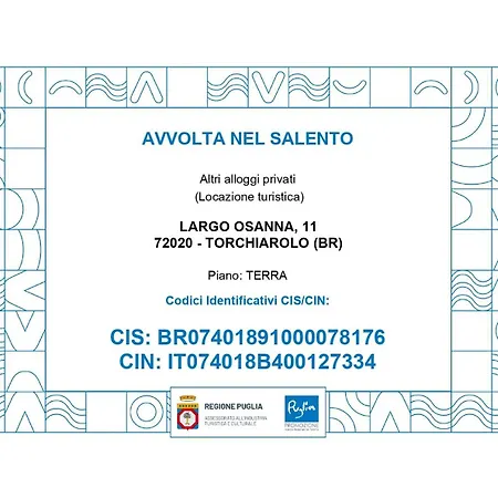 Avvolta Nel Salento - Room&relax 4*